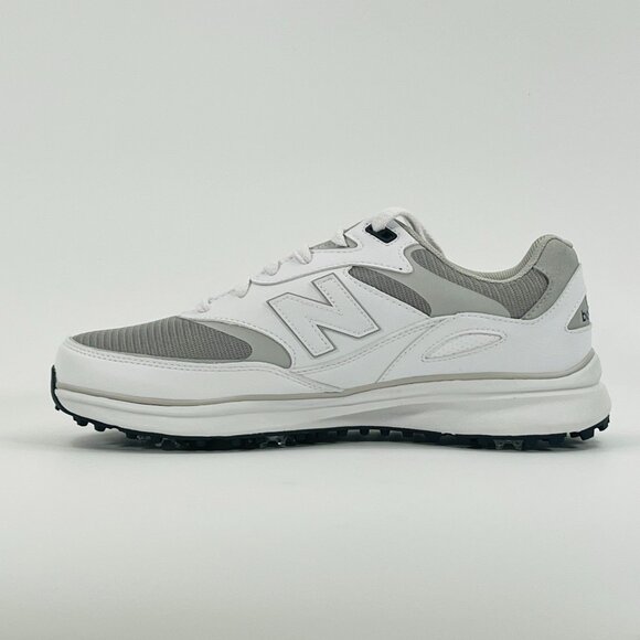 New Balance Hertiage Golf \'White Grey\' MG100WT size 10
